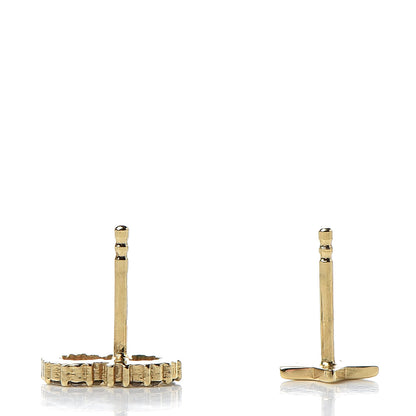 Christian Dior Crystal La Petite Tribale Earrings Gold 5 of 6