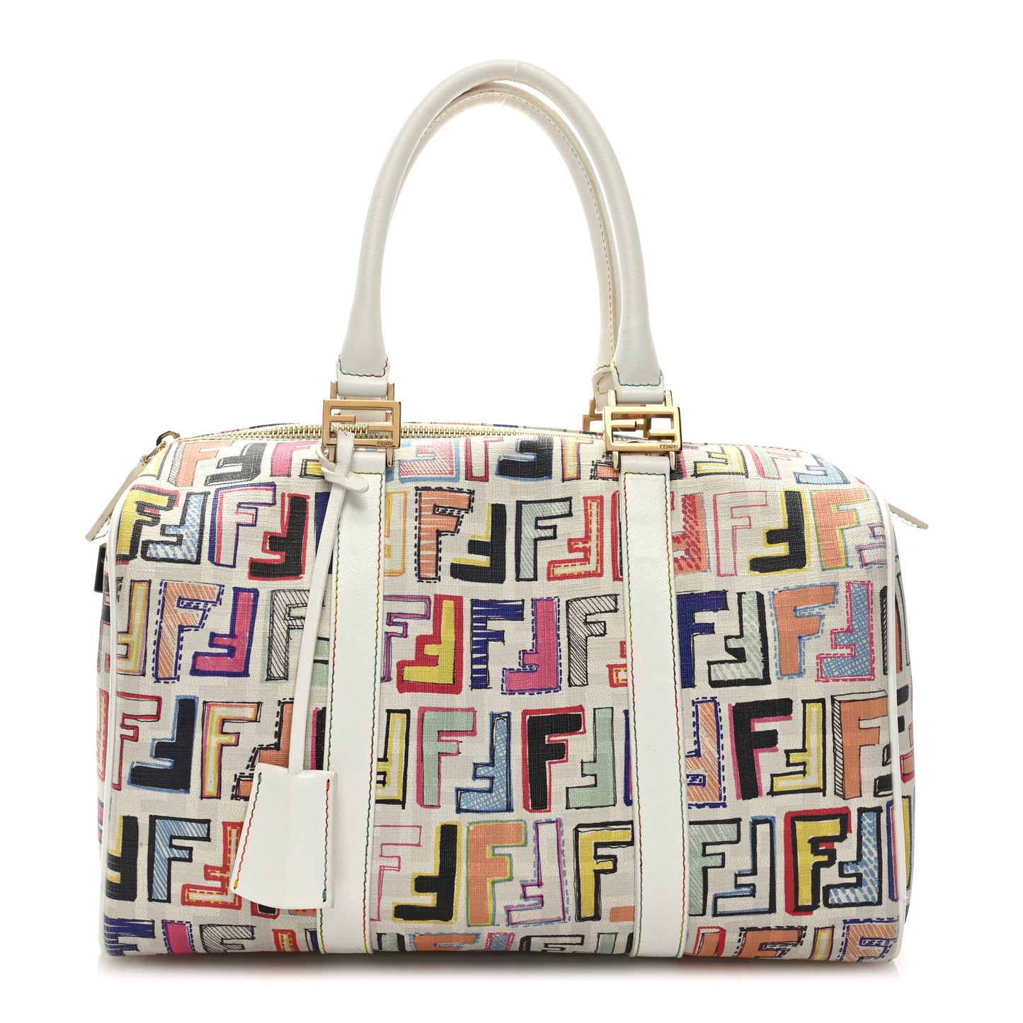 Zucca Spalmati Vitello FF Multicolor Forever Boston Multicolor White