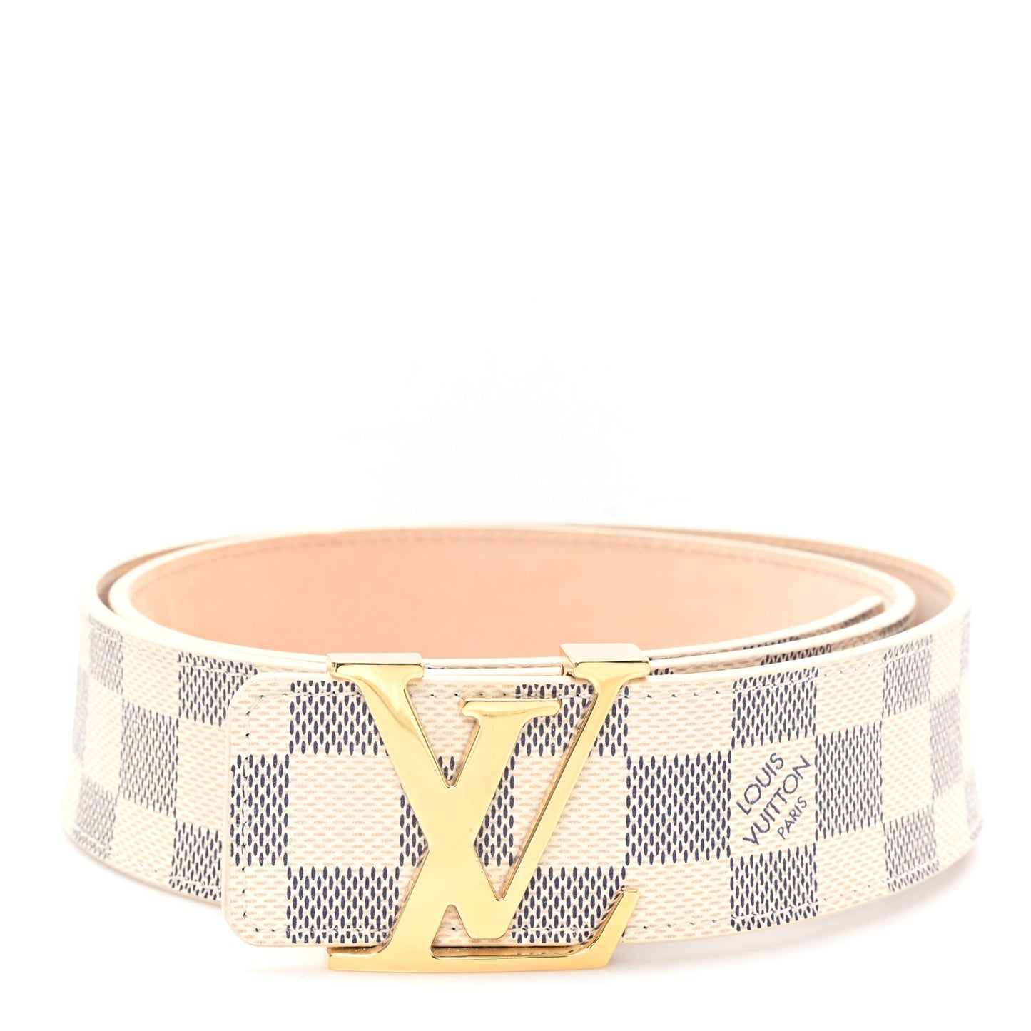 Damier Azur LV Initiales Belt 90 36