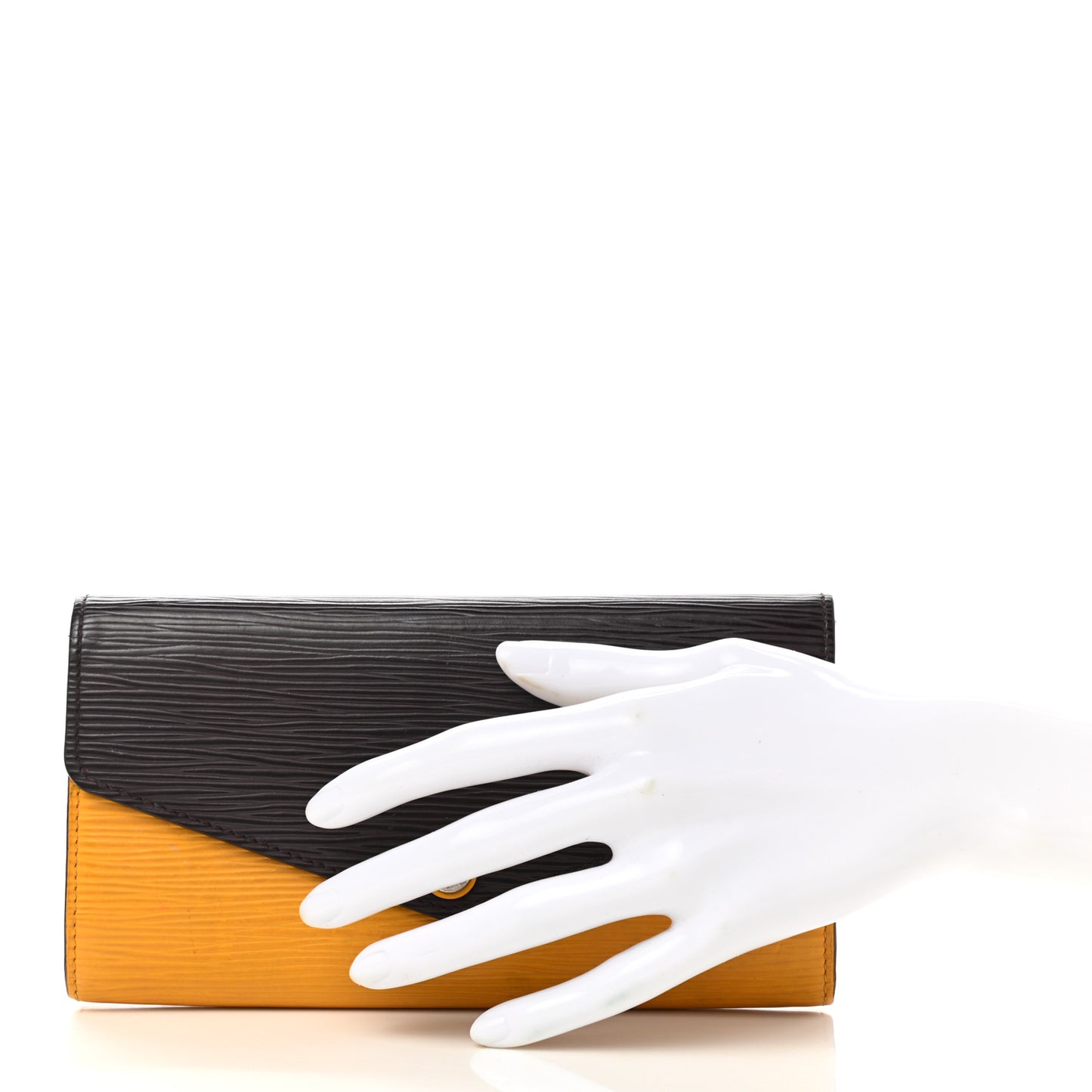 Epi Sarah Wallet NM Citron Black