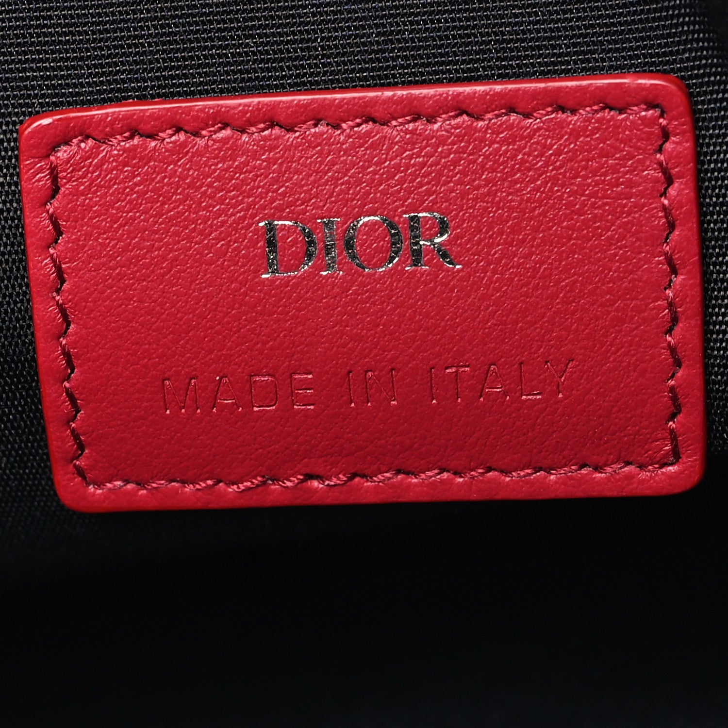 Christian Dior Calfskin Oblique Galaxy Perforated World Tour Messenger Pouch Red White 6 of 10