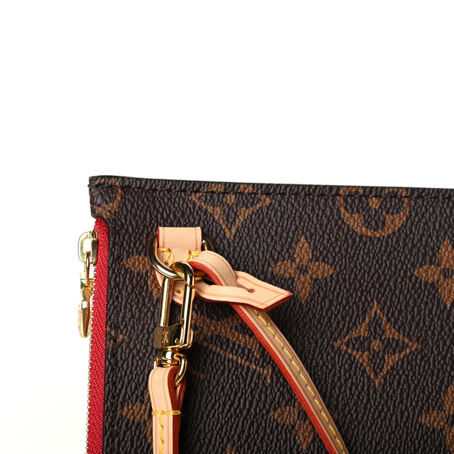 Monogram Neverfull MM GM Pochette Cherry