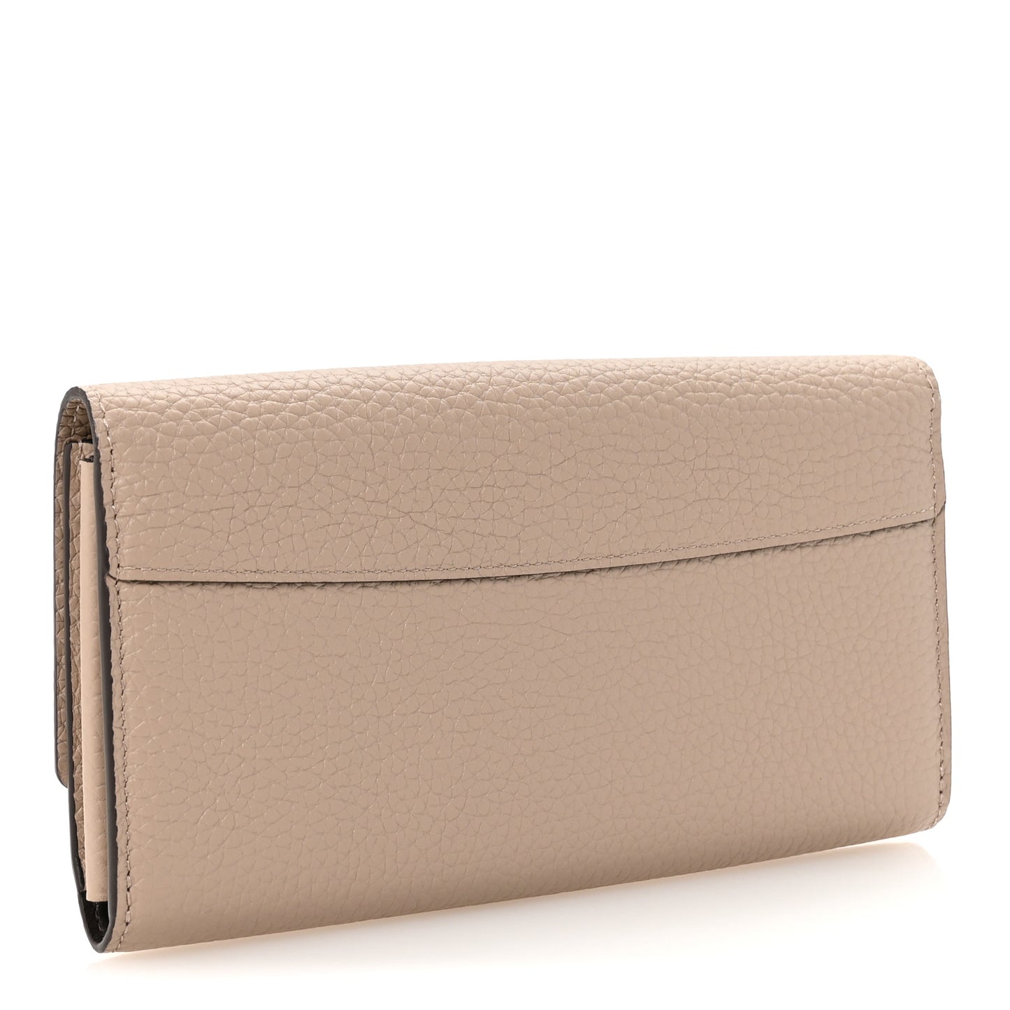 Taurillon Capucines Wallet Galet