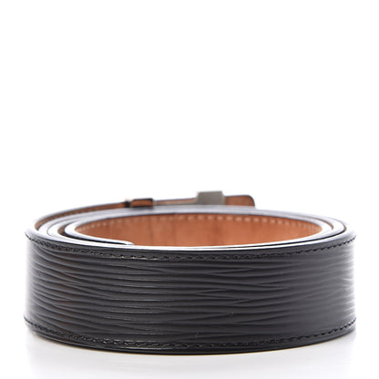 Louis Vuitton Epi 30mm LV Initiales Belt 85 34 Black 3 of 8