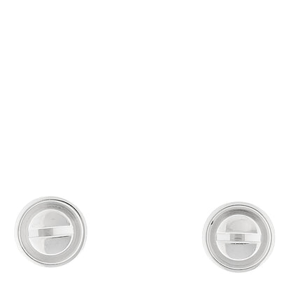 Cartier 18K White Gold LOVE Earrings 1 of 4