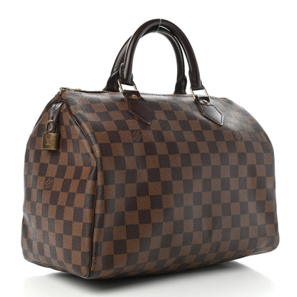 Louis Vuitton Damier Ebene Speedy 30 3 of 10