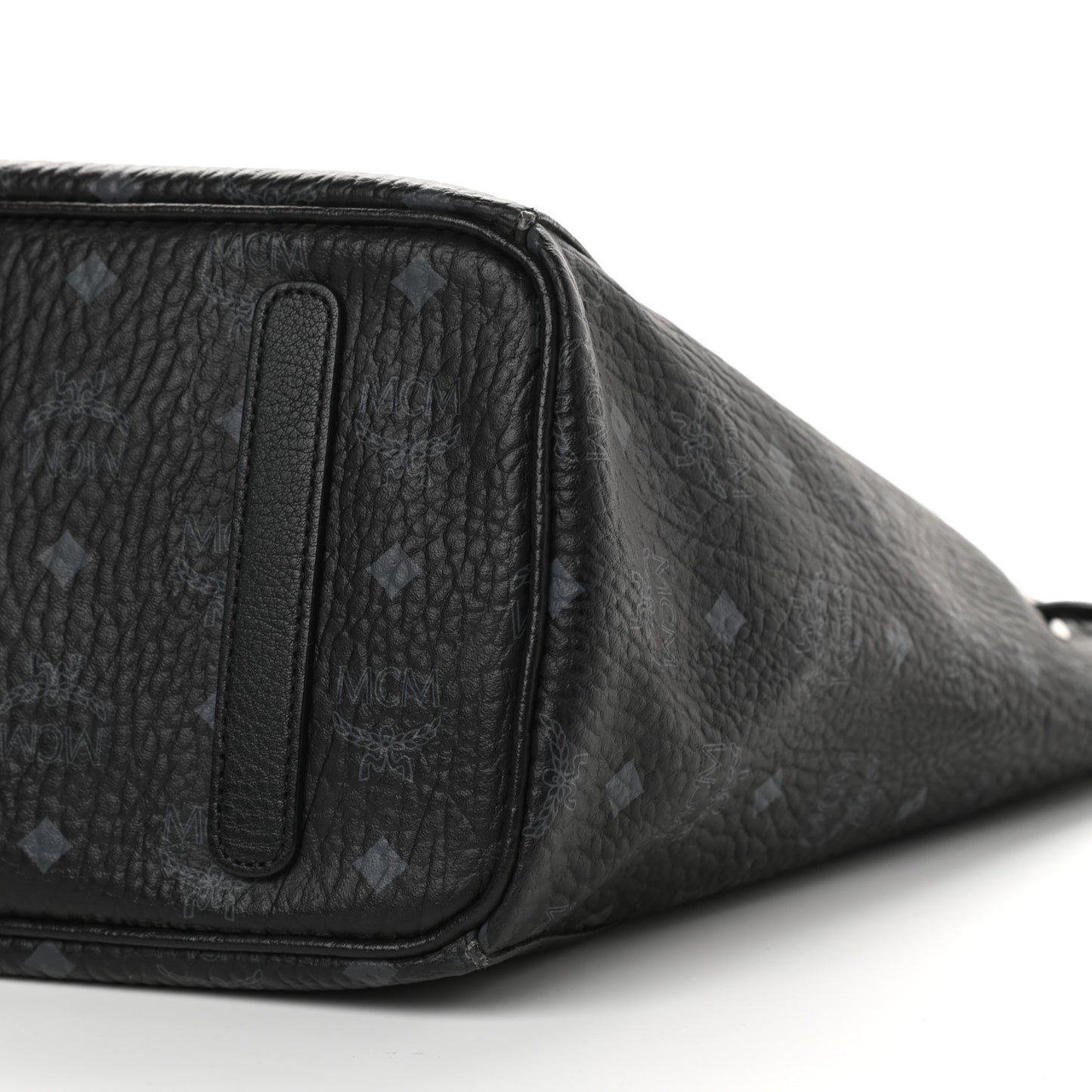 Visetos Medium Reversible Shopping Tote Black