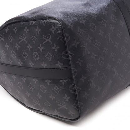 Louis Vuitton Monogram Eclipse Keepall Bandouliere 55 6 of 10
