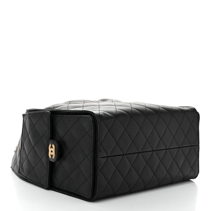 Chanel Caviar Quilted Medium Chanel 25 Handbag Black 5 of 11