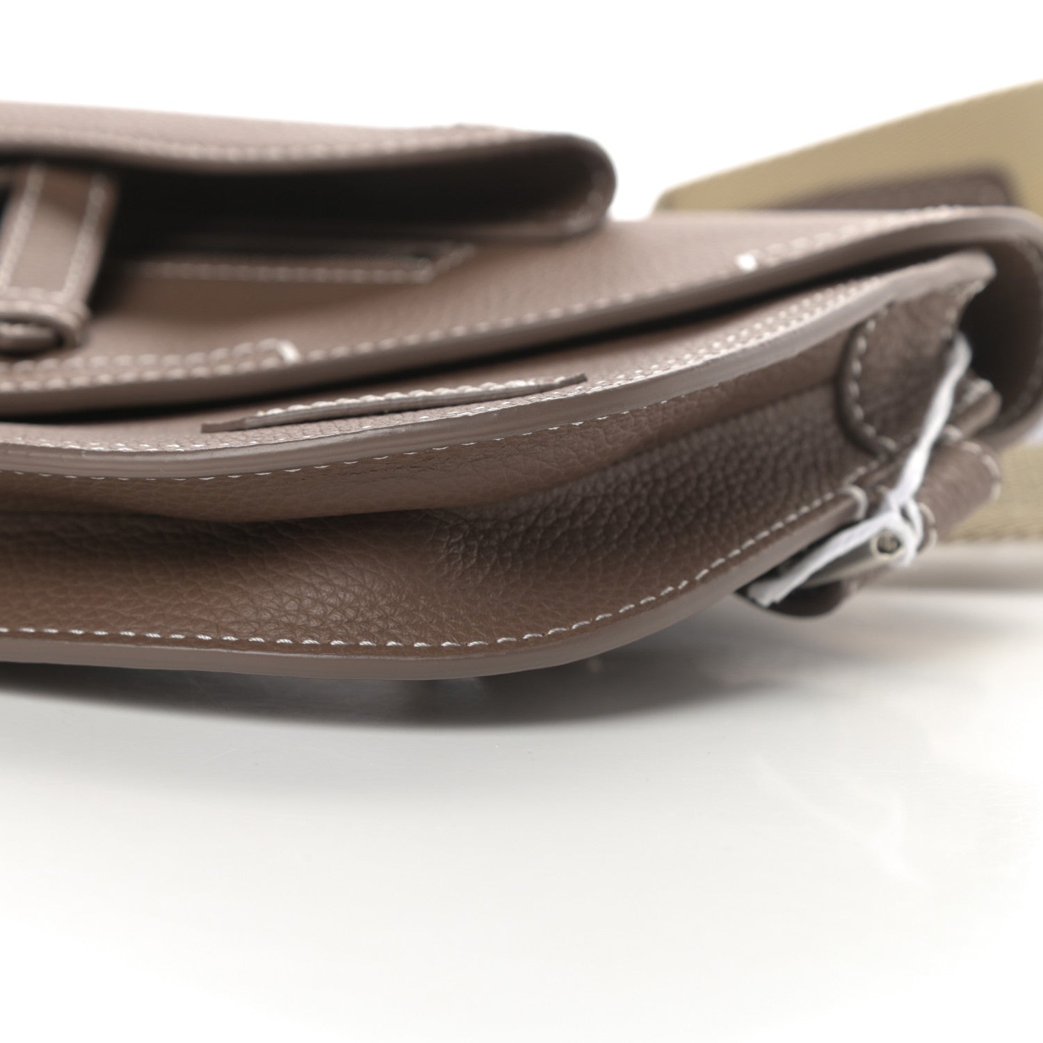 Christian Dior X KAWS Grained Calfskin Saddle Pouch Marron Multicolor 10 of 13