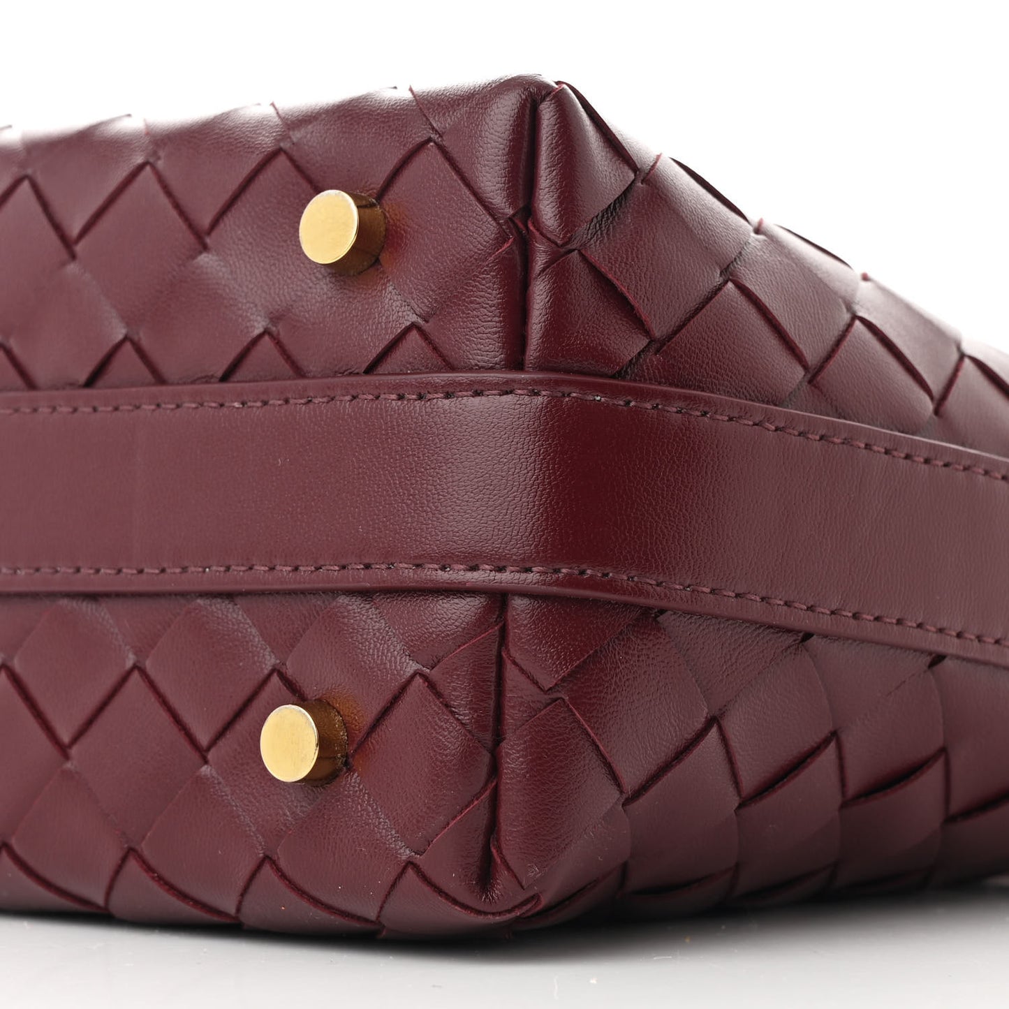 Calfskin Nappa Intrecciato Mini Wallace Barolo