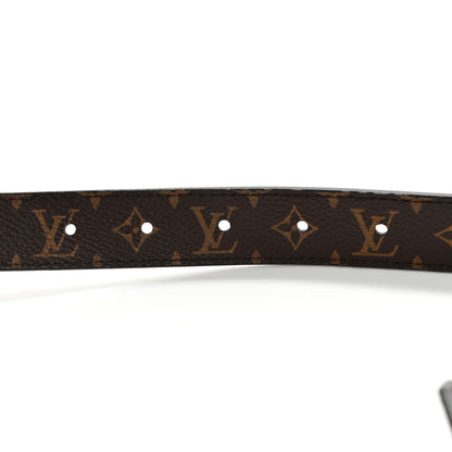 Louis Vuitton Monogram 25mm Dauphine Reversible Belt 80 32 Tan 5 of 9