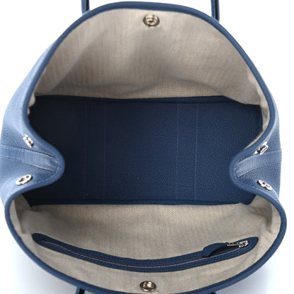 Hermes Vache Country Garden Party 30 TPM Bleu Brighton 5 of 10