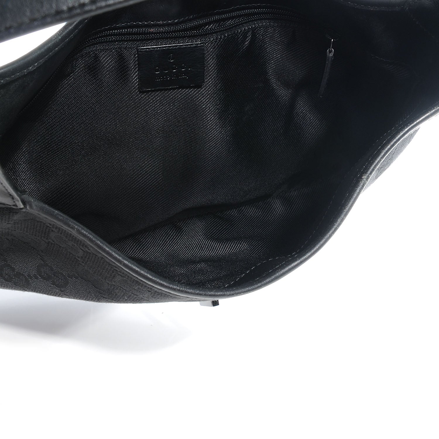 Gucci Monogram Small Jackie O Hobo Black 7 of 9