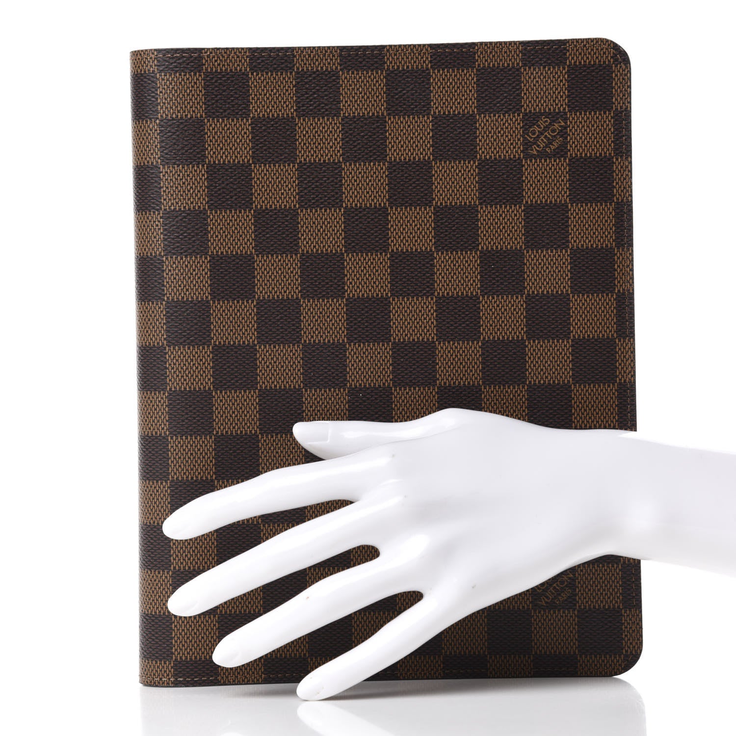 Louis Vuitton Damier Ebene Desk Agenda Cover 2 of 6
