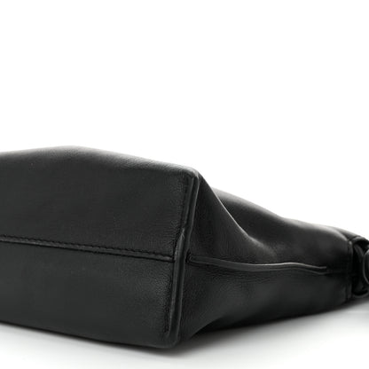 Loewe Calfskin Mini Flamenco Knot Clutch Black 10 of 10
