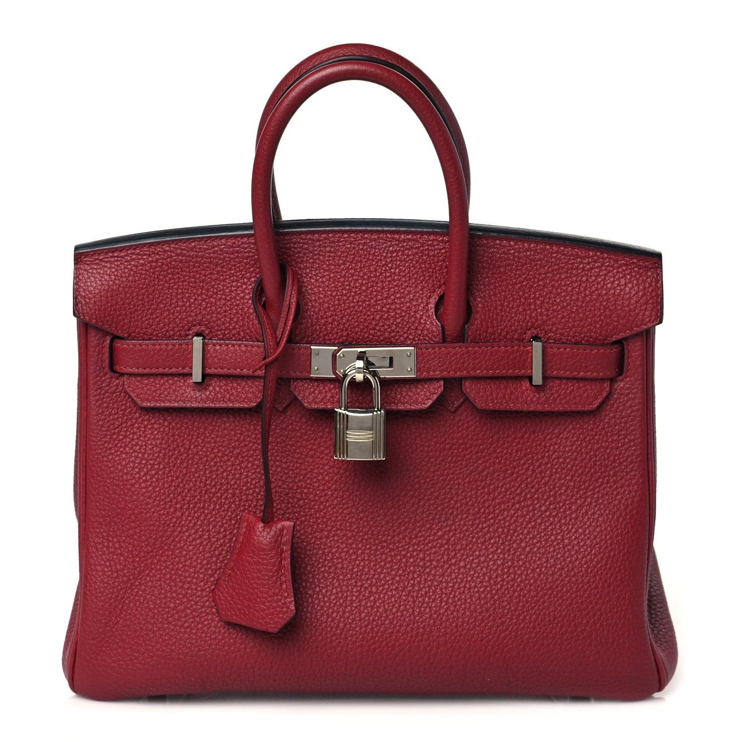 Hermes Togo Birkin 25 Rouge Grenat 1 of 10