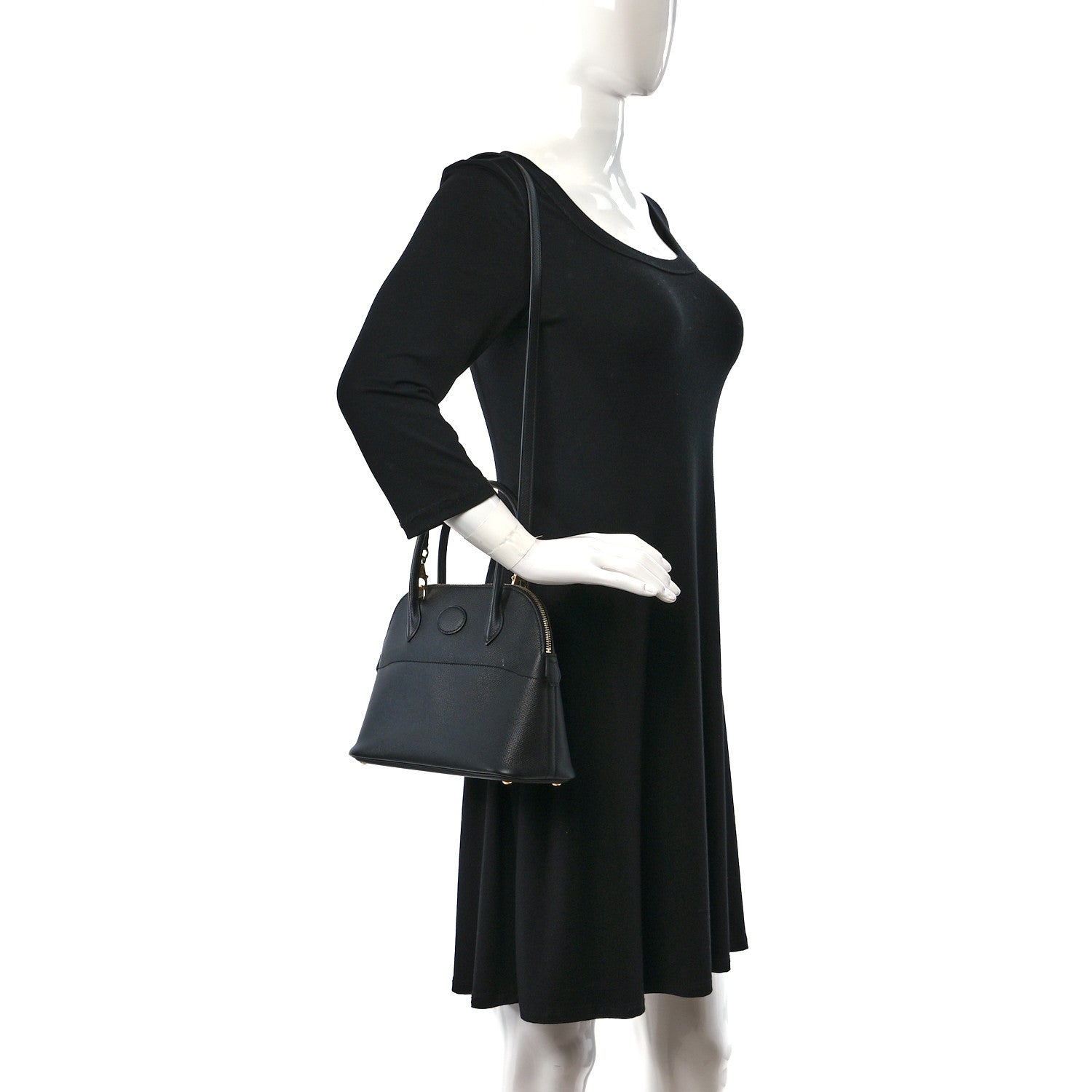Hermes Epsom Bolide 27 Black 2 of 11