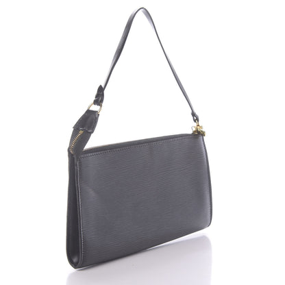 Louis Vuitton Epi Pochette Accessories 24 Black 3 of 14