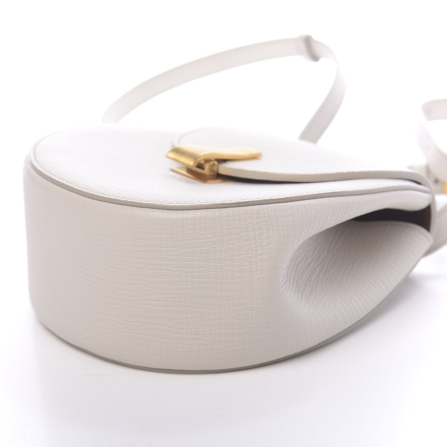 Bottega Veneta Palmellato Calfskin Rounded Belt Bag Plaster 8 of 10
