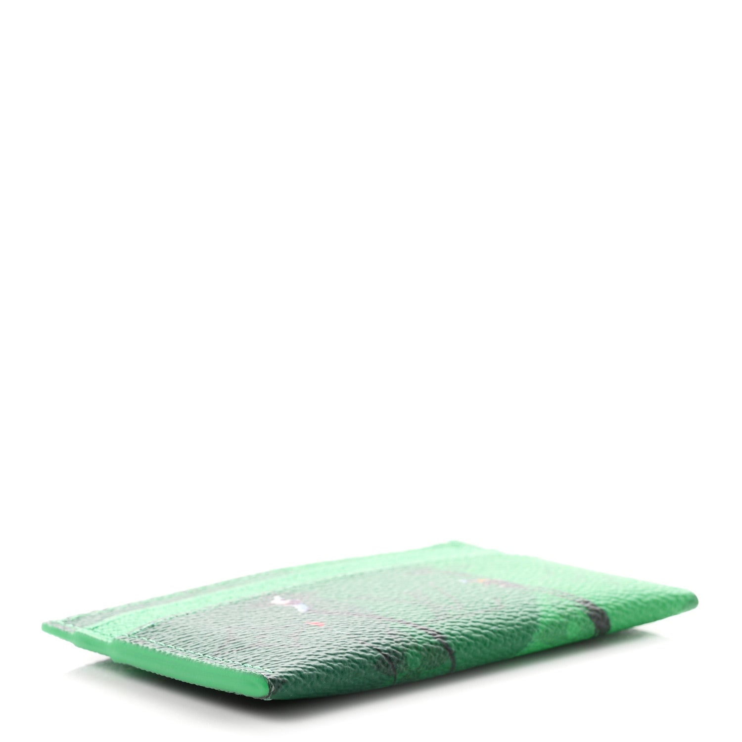 Louis Vuitton Monogram Heritage Double Card Holder  Golf Green 4 of 7