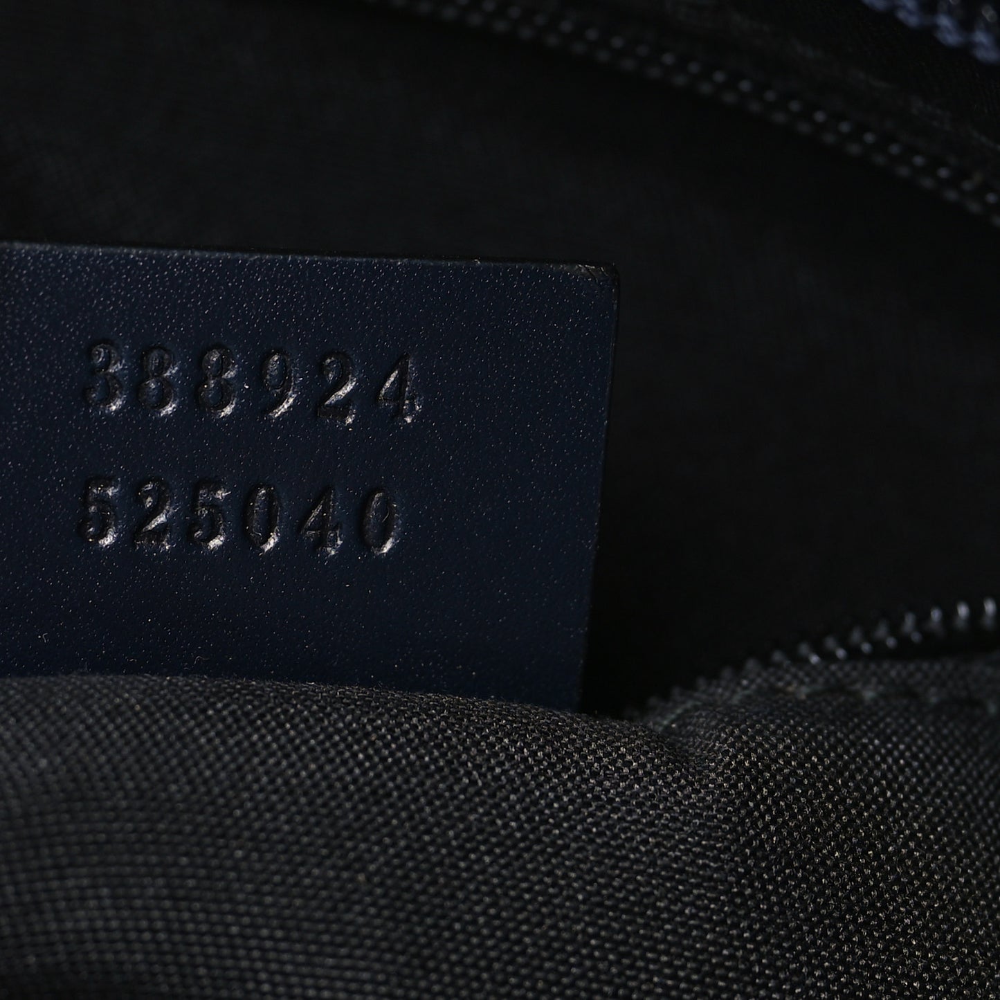 GG Plus Monogram Medium Flat Messenger Bag Navy