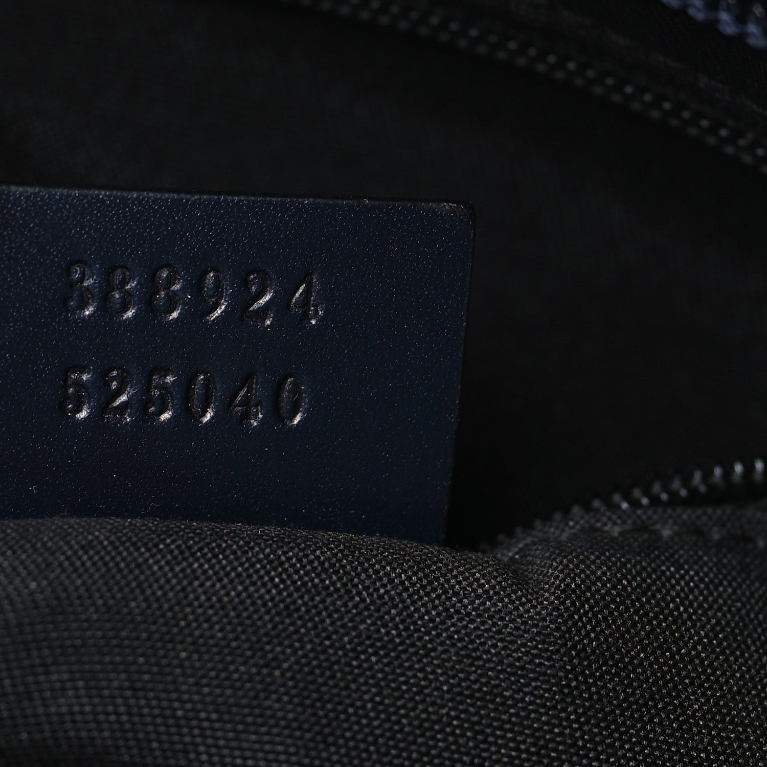 Gucci GG Plus Monogram Medium Flat Messenger Bag Navy 7 of 9