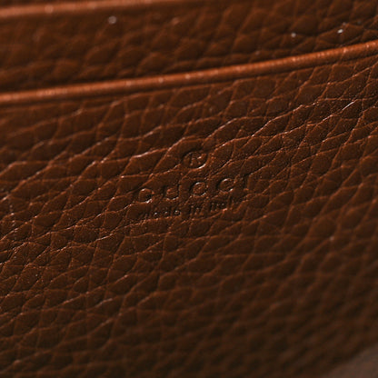 Gucci Cellarius Calfskin GG Marmont Chain Wallet Nut Brown 5 of 9
