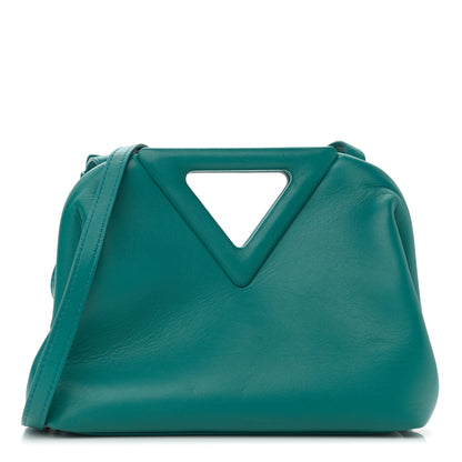 Bottega Veneta Calfskin Small The Point Triangle Bag Mallard 2 of 9