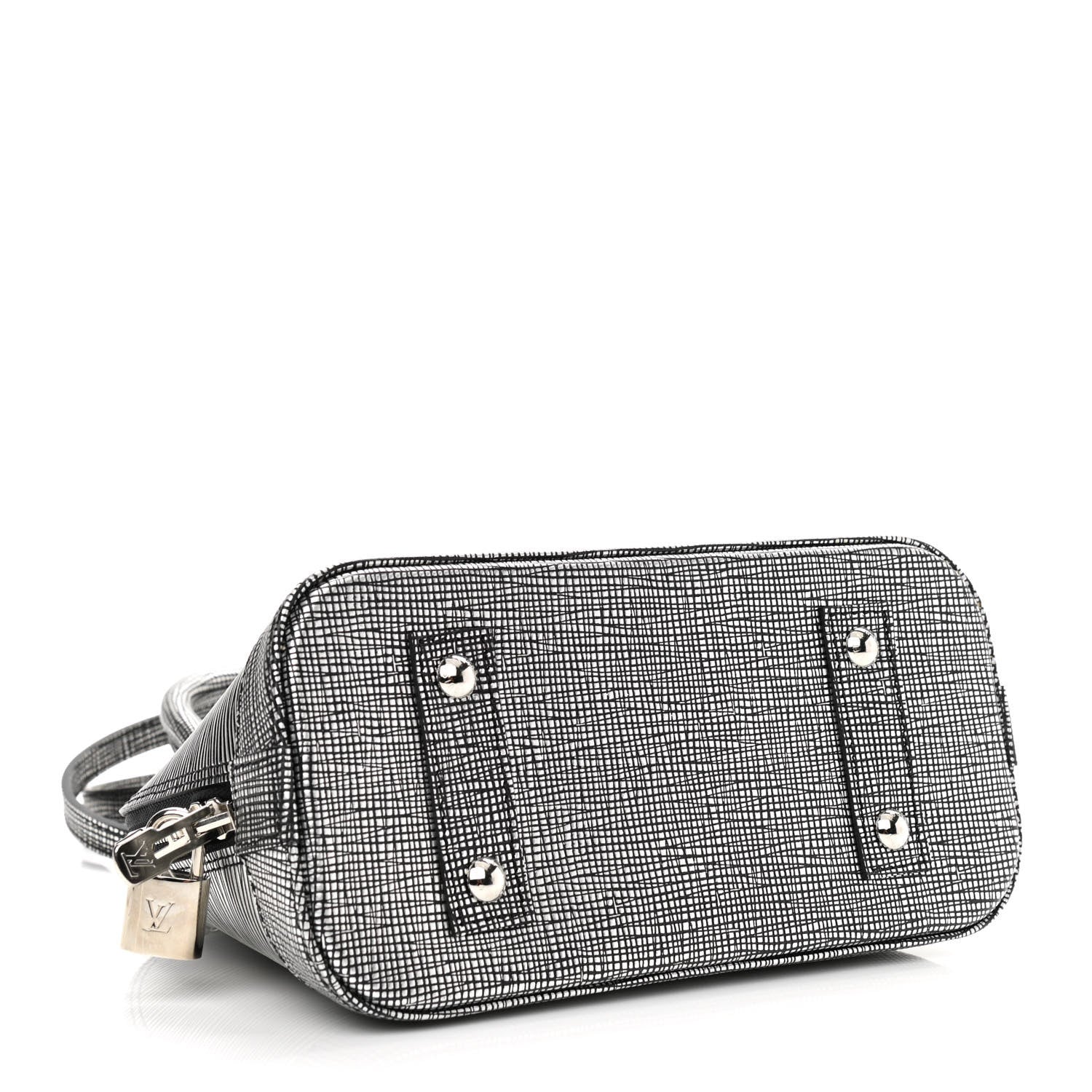 Louis Vuitton Epi Alma BB Platine 4 of 9
