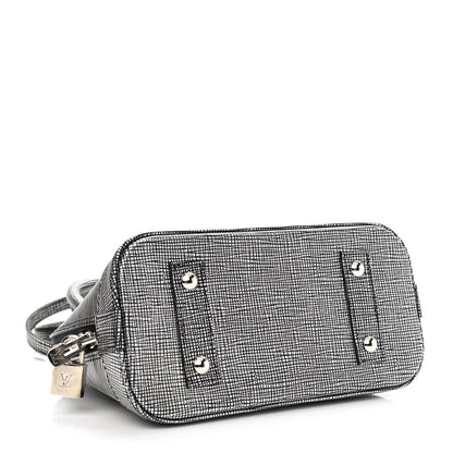 Louis Vuitton Epi Alma BB Platine 4 of 9