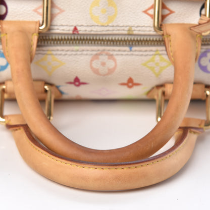 Louis Vuitton Monogram Multicolor Speedy 30 White 17 of 19