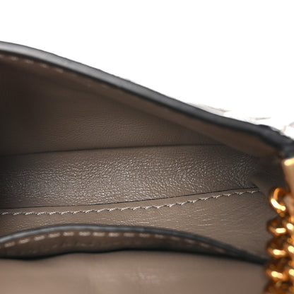 Fendi Nappa Matisse FF Embossed Nano Chain Baguette Tortora 5 of 9