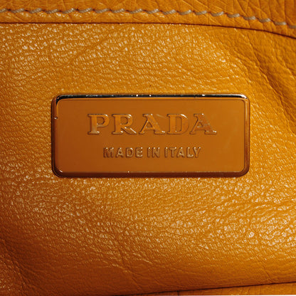Prada Straw Ostrich Tote Naturale Soleil 7 of 8