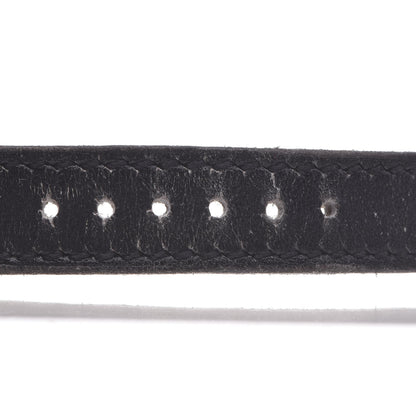Hermes Stainless Steel Berenia 20mm Kelly Cadena Quartz Watch Noir 8 of 9