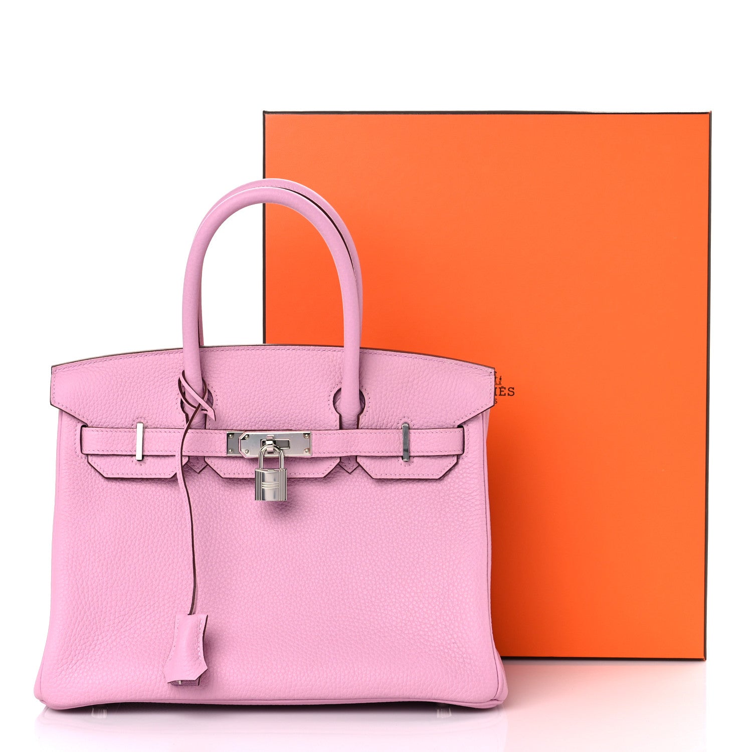 Hermes Taurillon Clemence Birkin 30 Mauve Sylvestre 12 of 12