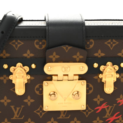 Louis Vuitton Monogram Petite Malle Black 7 of 9