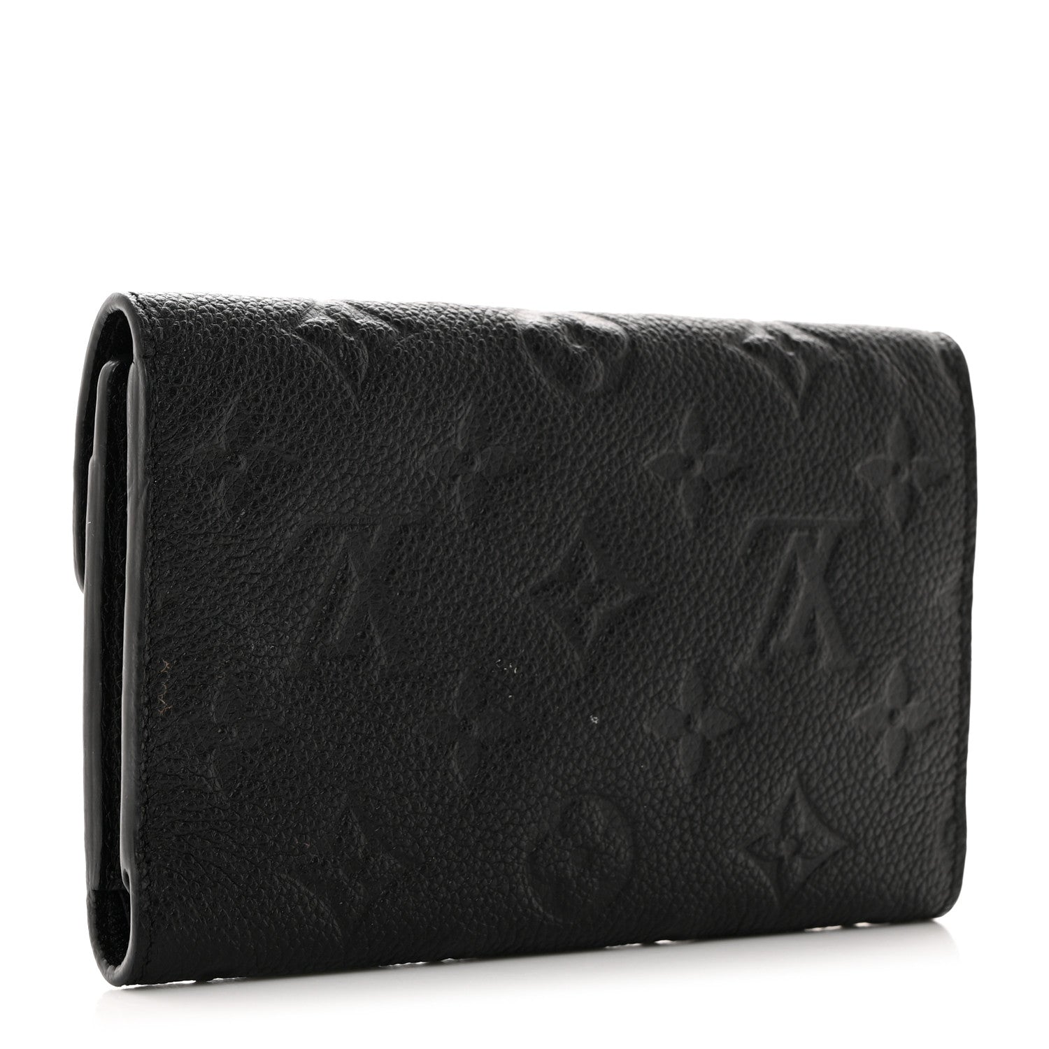 Louis Vuitton Empreinte Compact Curieuse Wallet Black 3 of 8