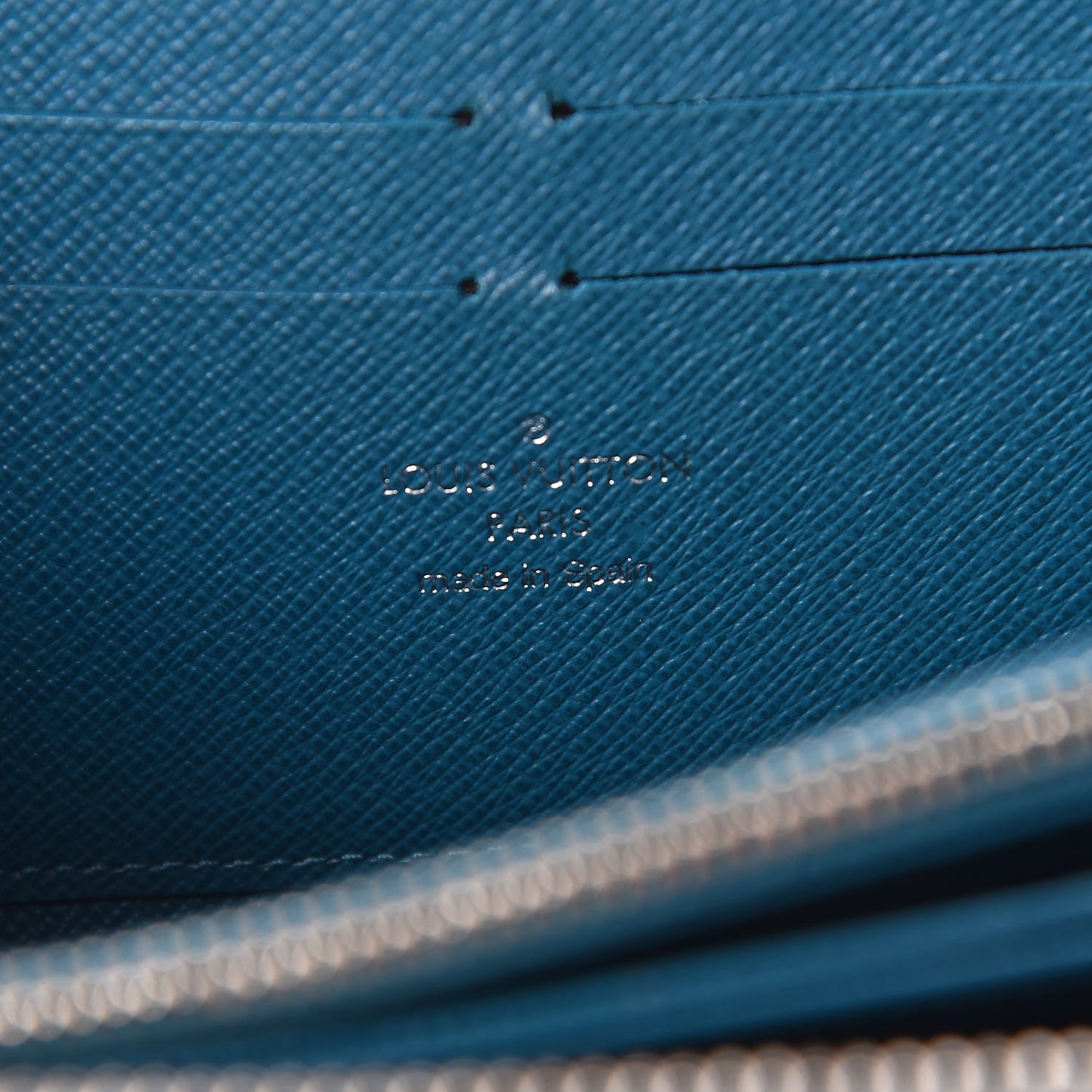 Epi Zippy Wallet Cyan
