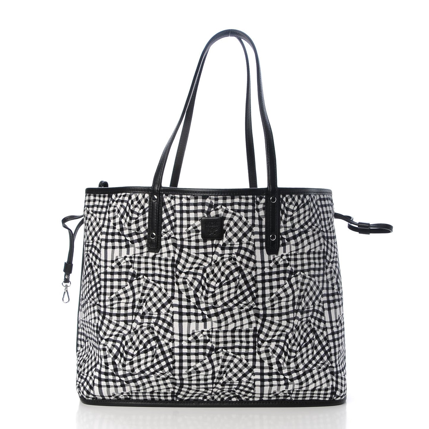 Visetos Medium Reversible Shopper Tote Black