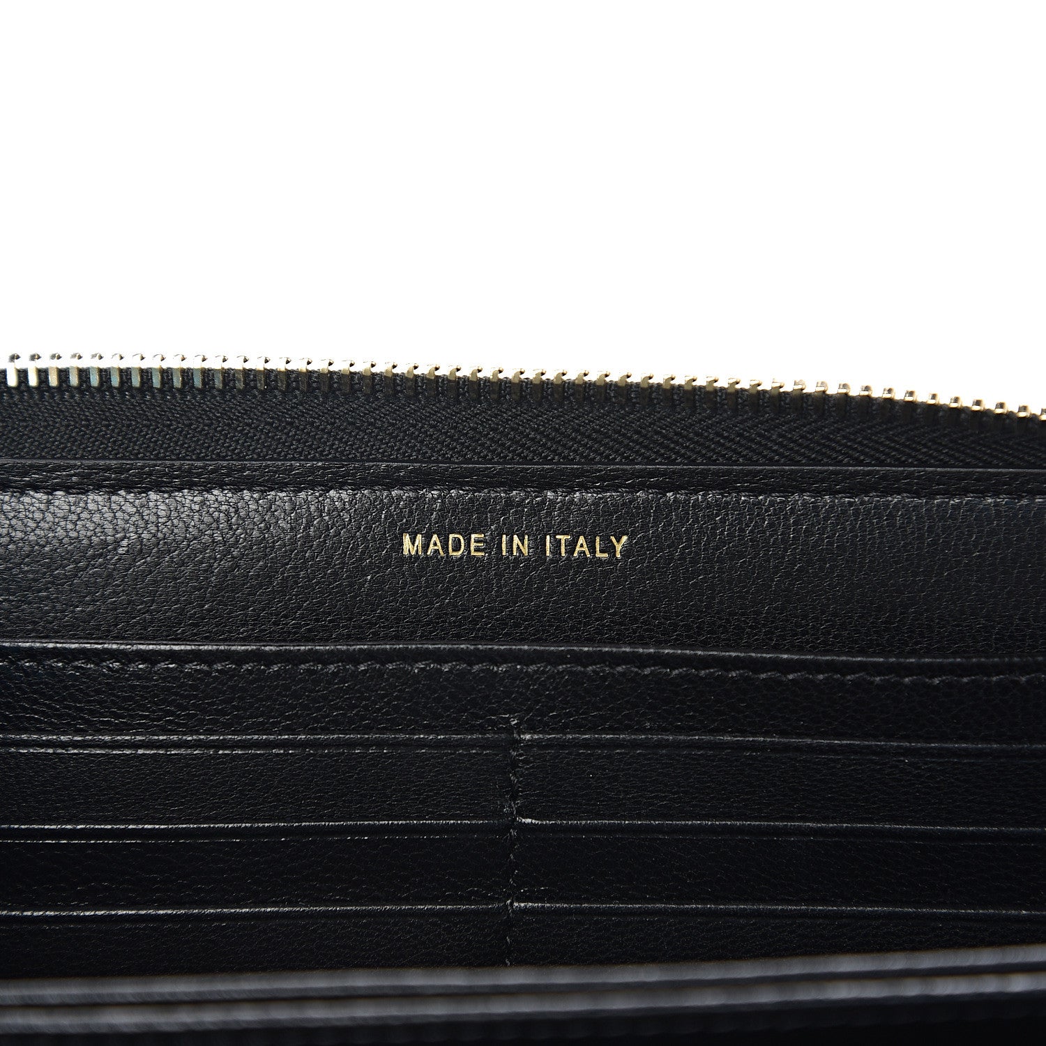 Chanel Lambskin Quilted 19 Long Zipped Around Wallet Black 6 of 7