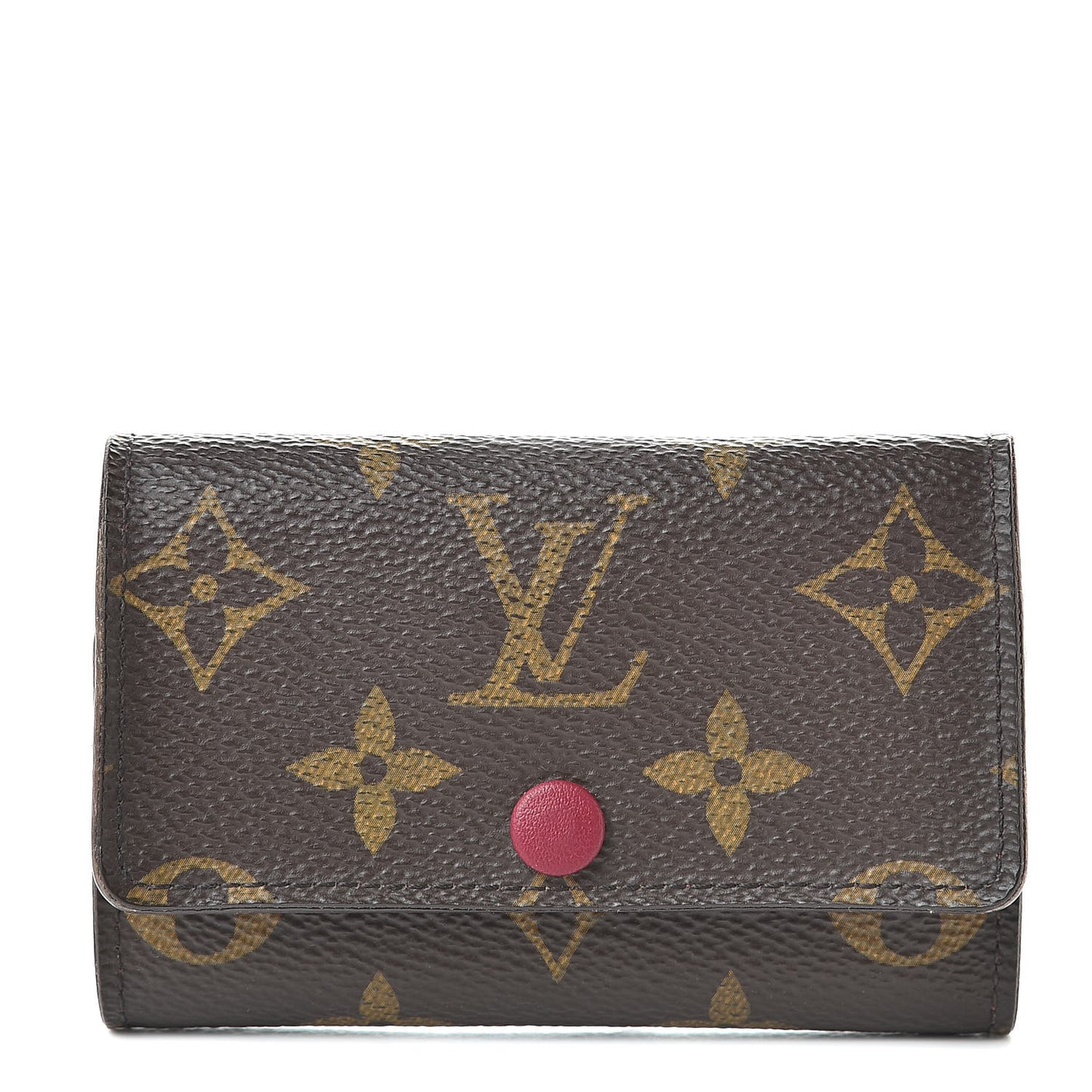 Monogram 6 Key Multicles Holder Fuchsia