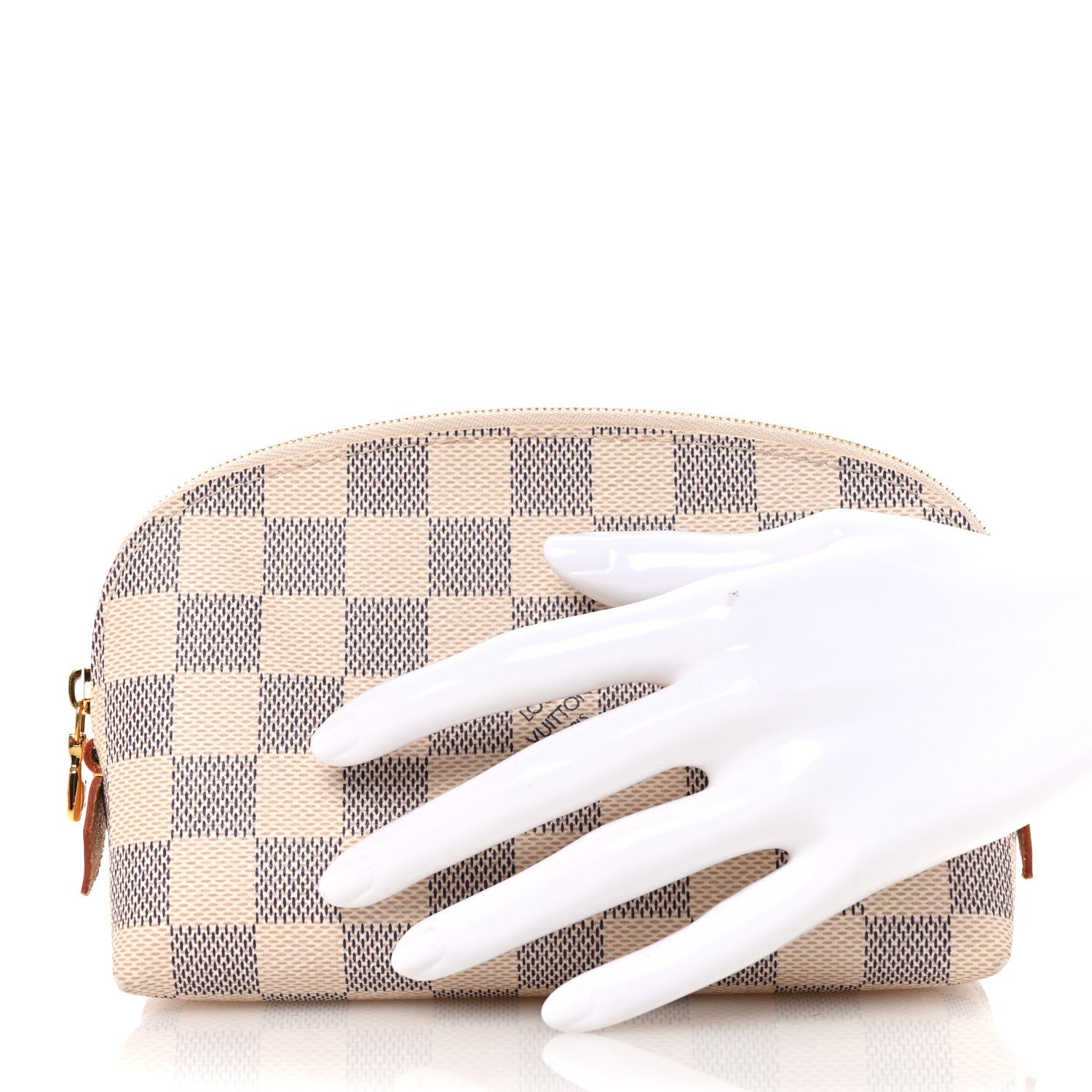 Louis Vuitton Damier Azur Cosmetic Pouch 2 of 7