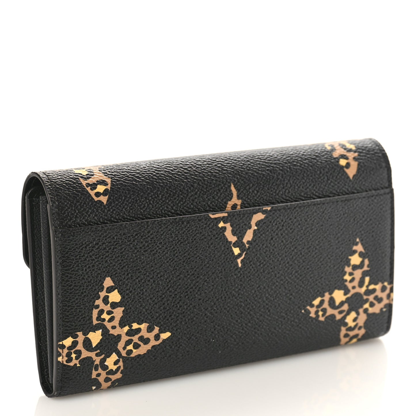 Monogram Giant Jungle Sarah Wallet Black