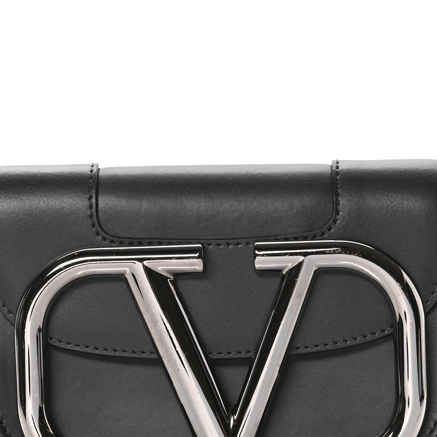 Calfskin Supervee Belt Bag Black