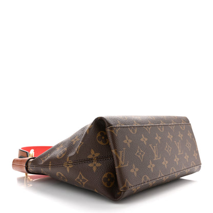Louis Vuitton Monogram Tuileries Besace Caramel Rouge 3 of 8