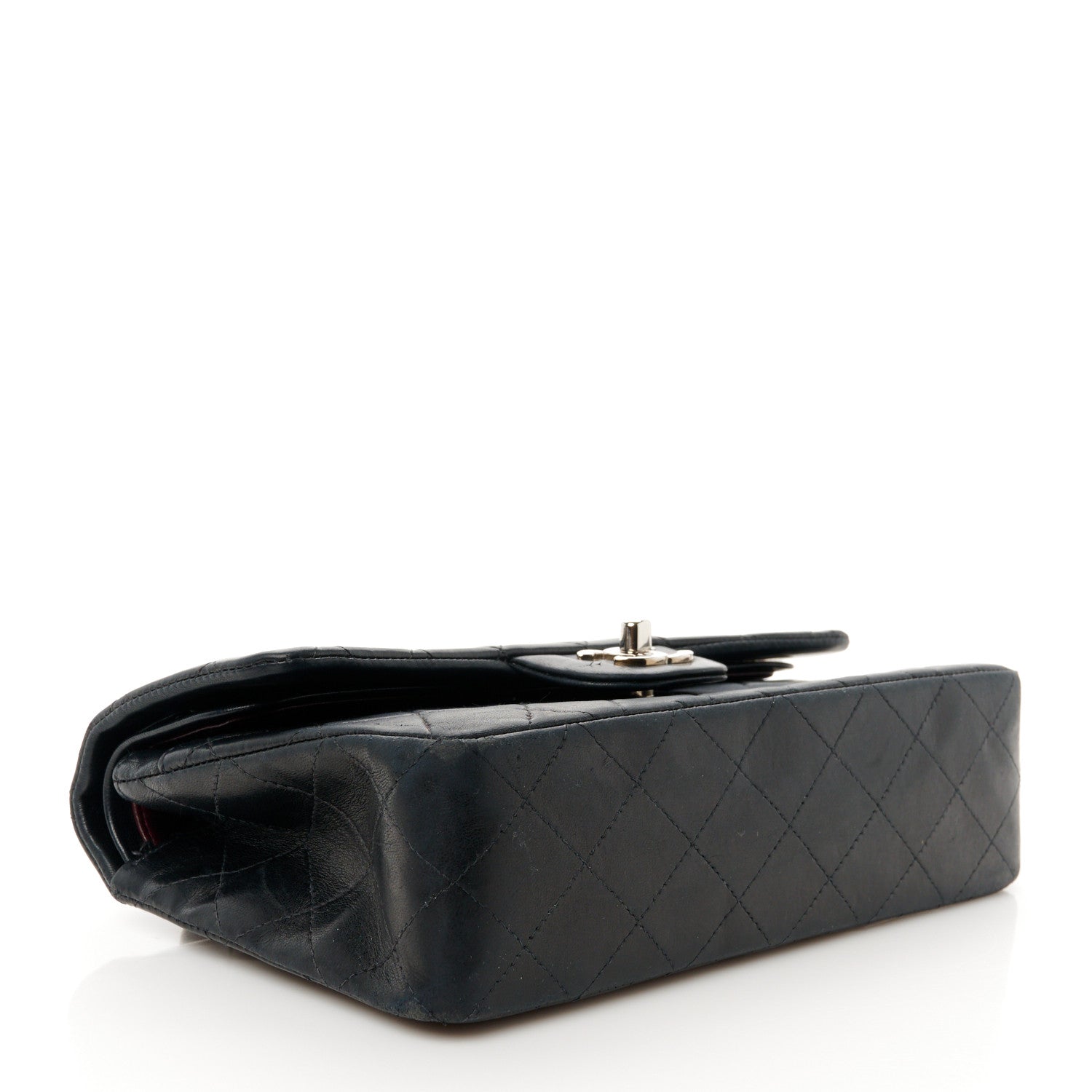 Chanel Lambskin Quilted Small Double Flap Black 4 of 12