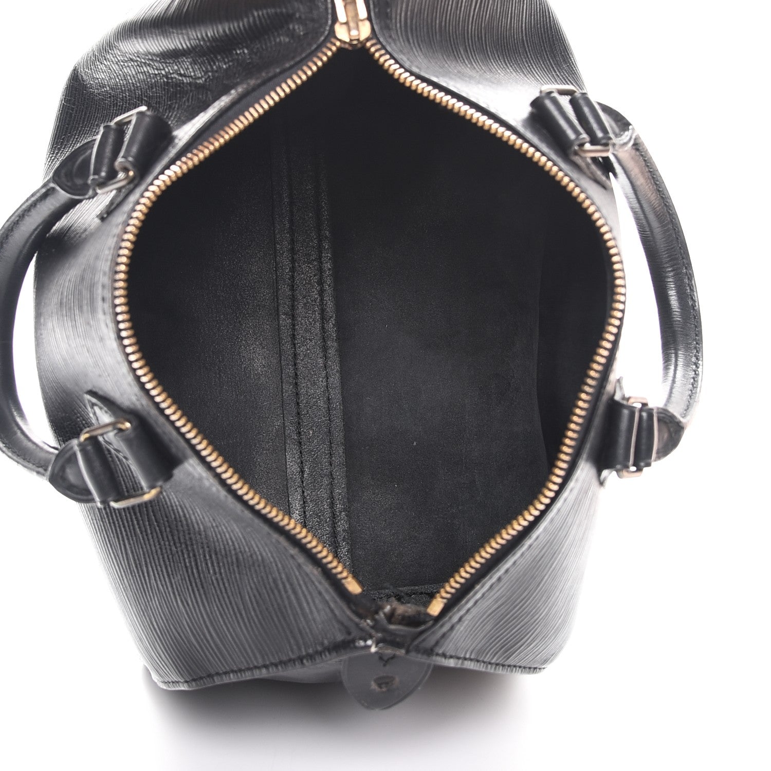 Louis Vuitton Epi Speedy 25 Black 5 of 19