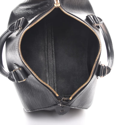 Louis Vuitton Epi Speedy 25 Black 5 of 19