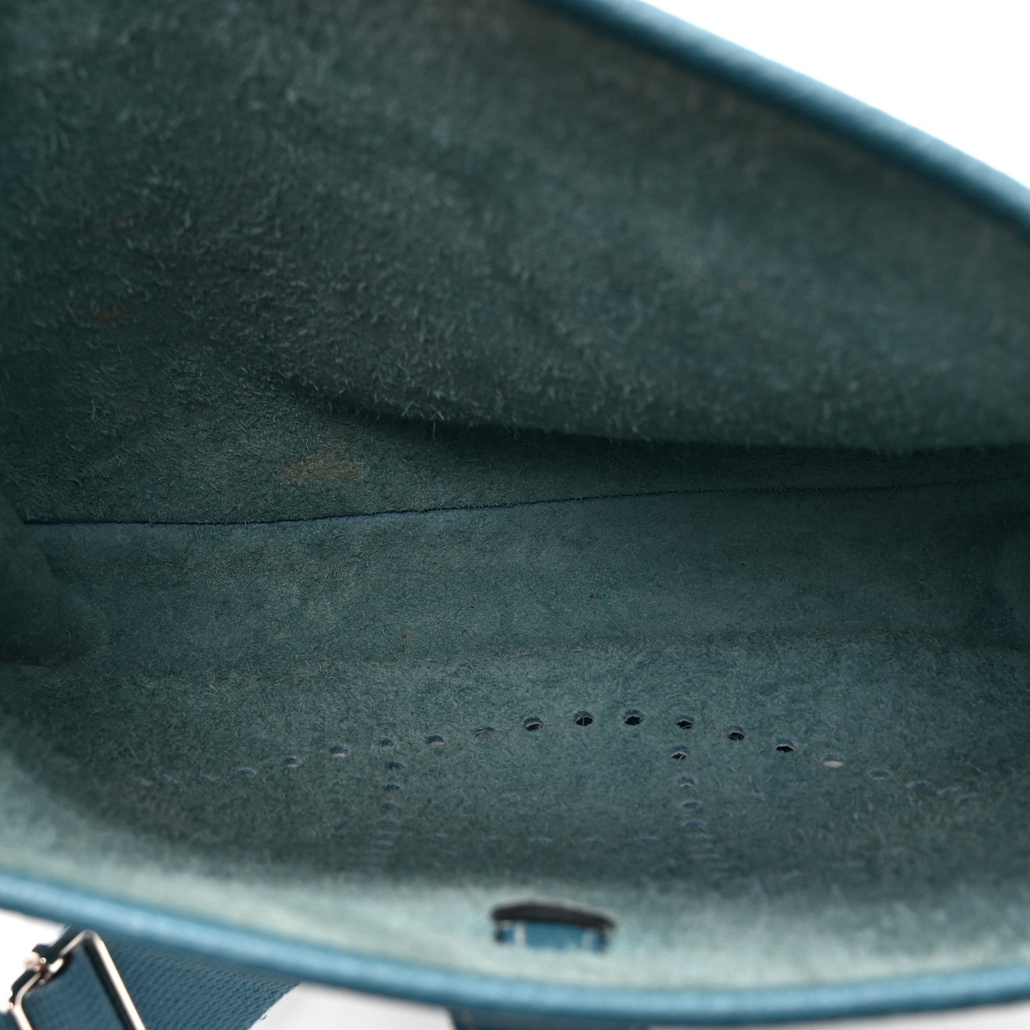 Hermes Taurillon Clemence Evelyne III PM Blue Jean 5 of 11